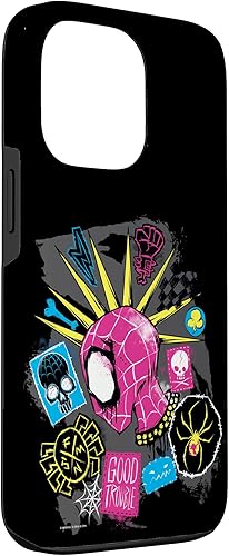 Miniatura 3 de Funda para iPhone 13 Pro Marvel Spider-Man Across the Spider-Verse Spider-Punk Head