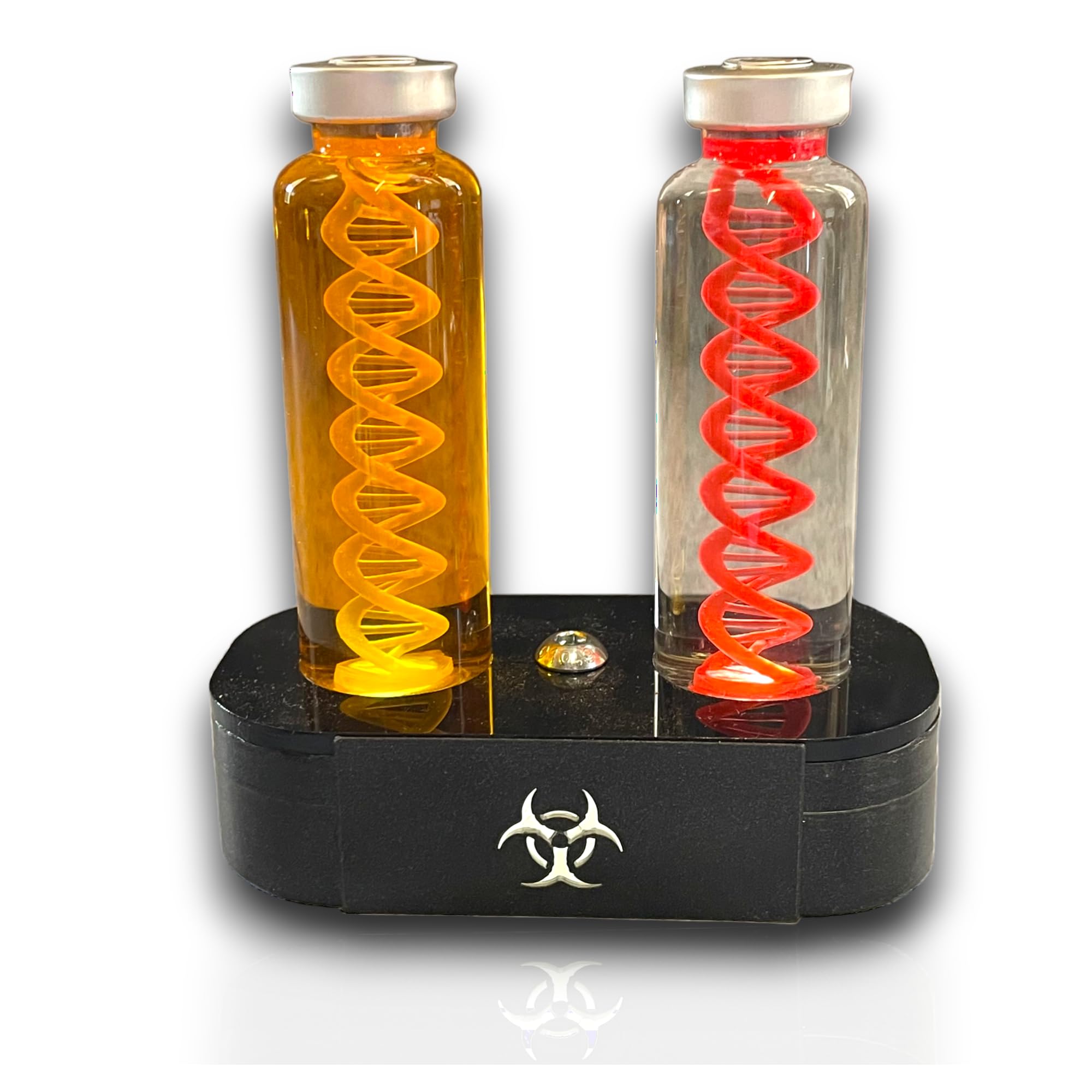 Présentoir Lumineux LED Pour Fiole - Représentation De Virus - Déco Scientifique