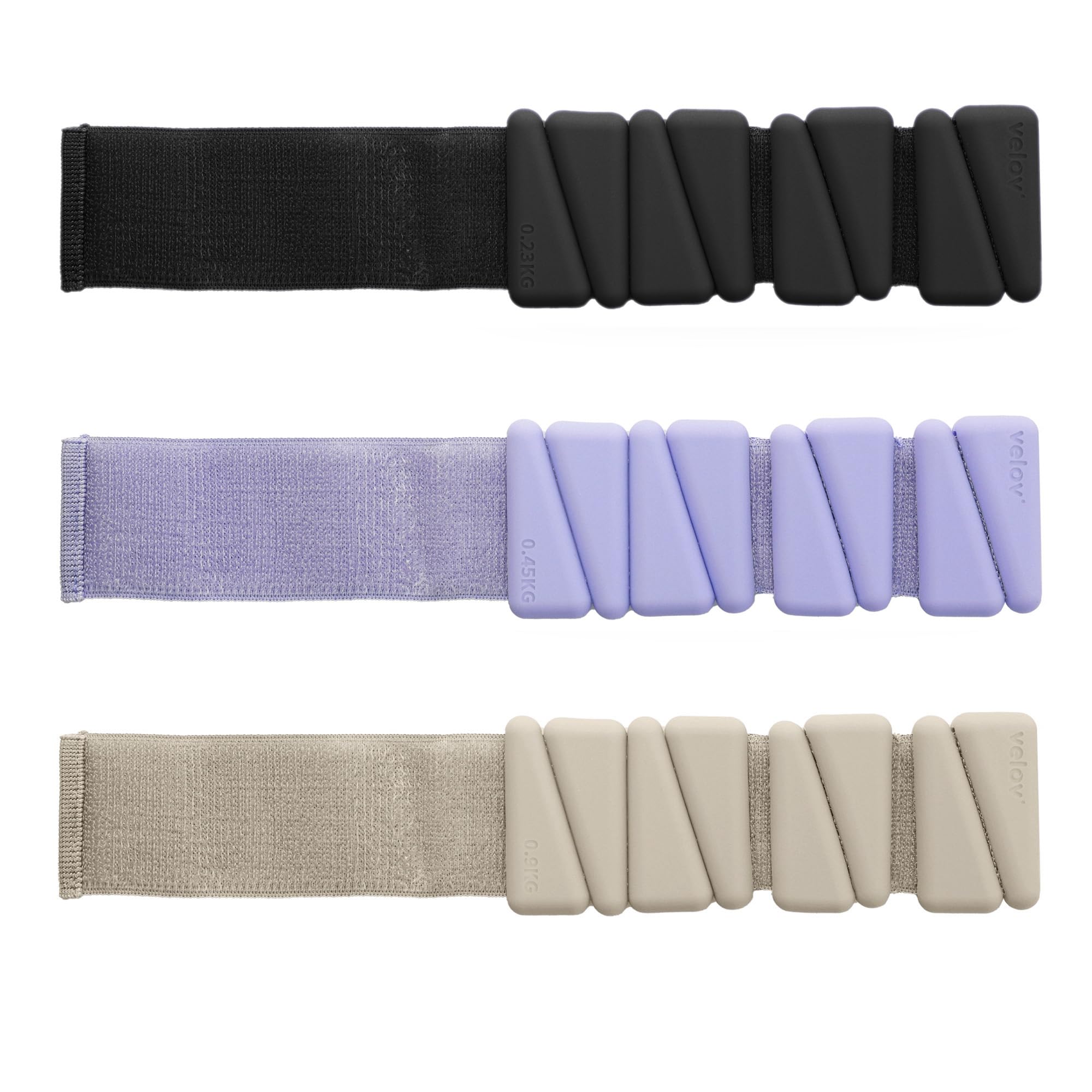 Juego de 2 pesas de silicona, pesas para muñeca y tobillo, para fitness y correr, peso del pie con tejido transpirable, peso ajustable, yoga, boxeo, pilates