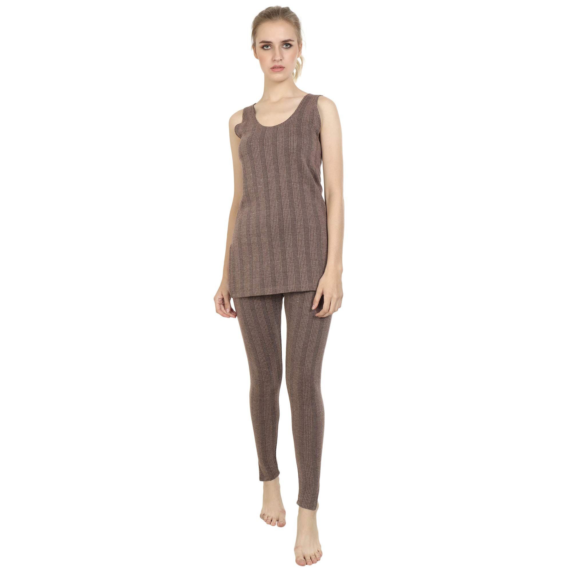 Cotton Thermal Top and Lower Set for Women