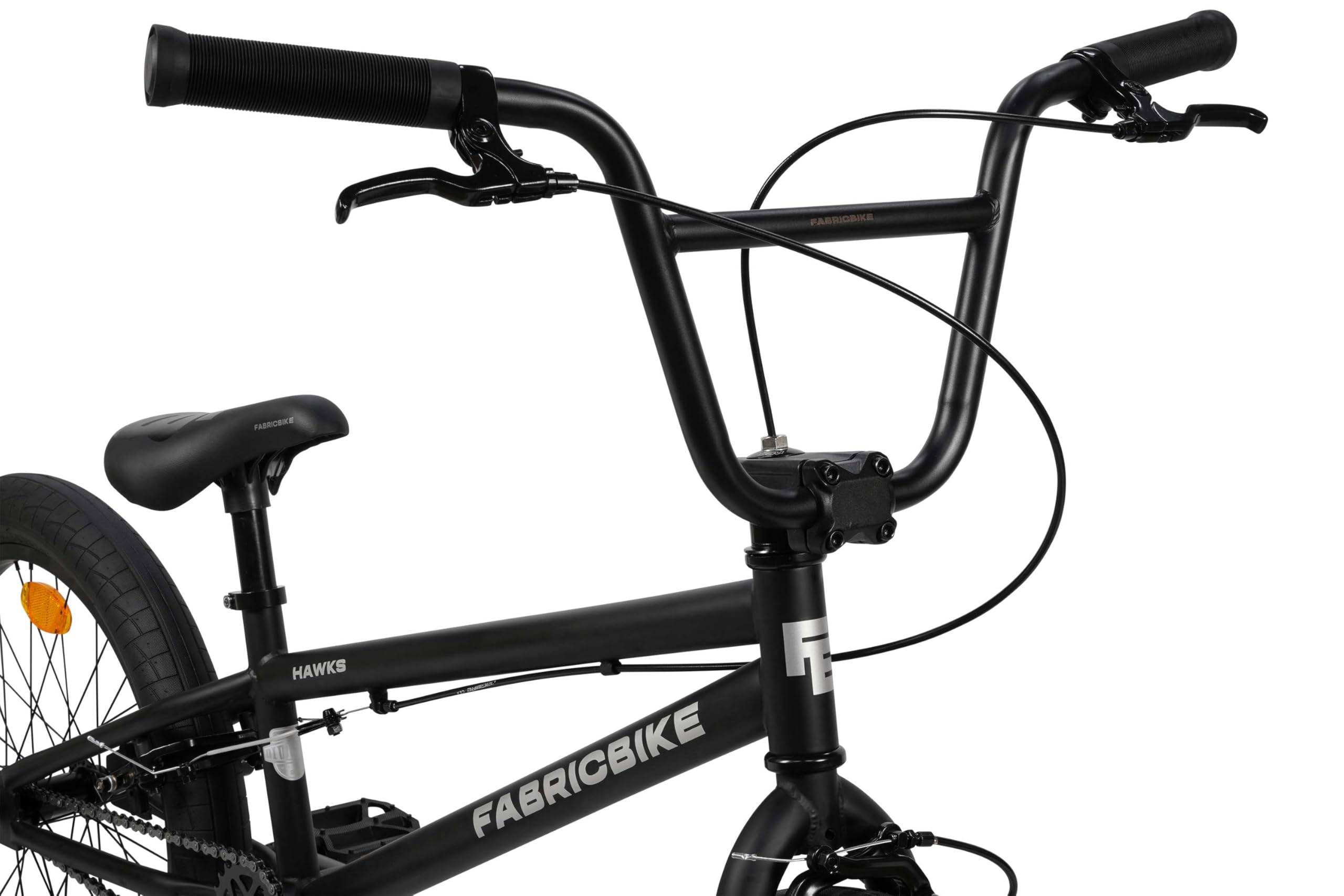 FabricBike Hawks - Bicicleta BMX 20 Pulgadas, Bicicleta Ligera Freestyle para niños de 6 a 13 años, Rotor 360 Grados, 3 Colores Disponibles.