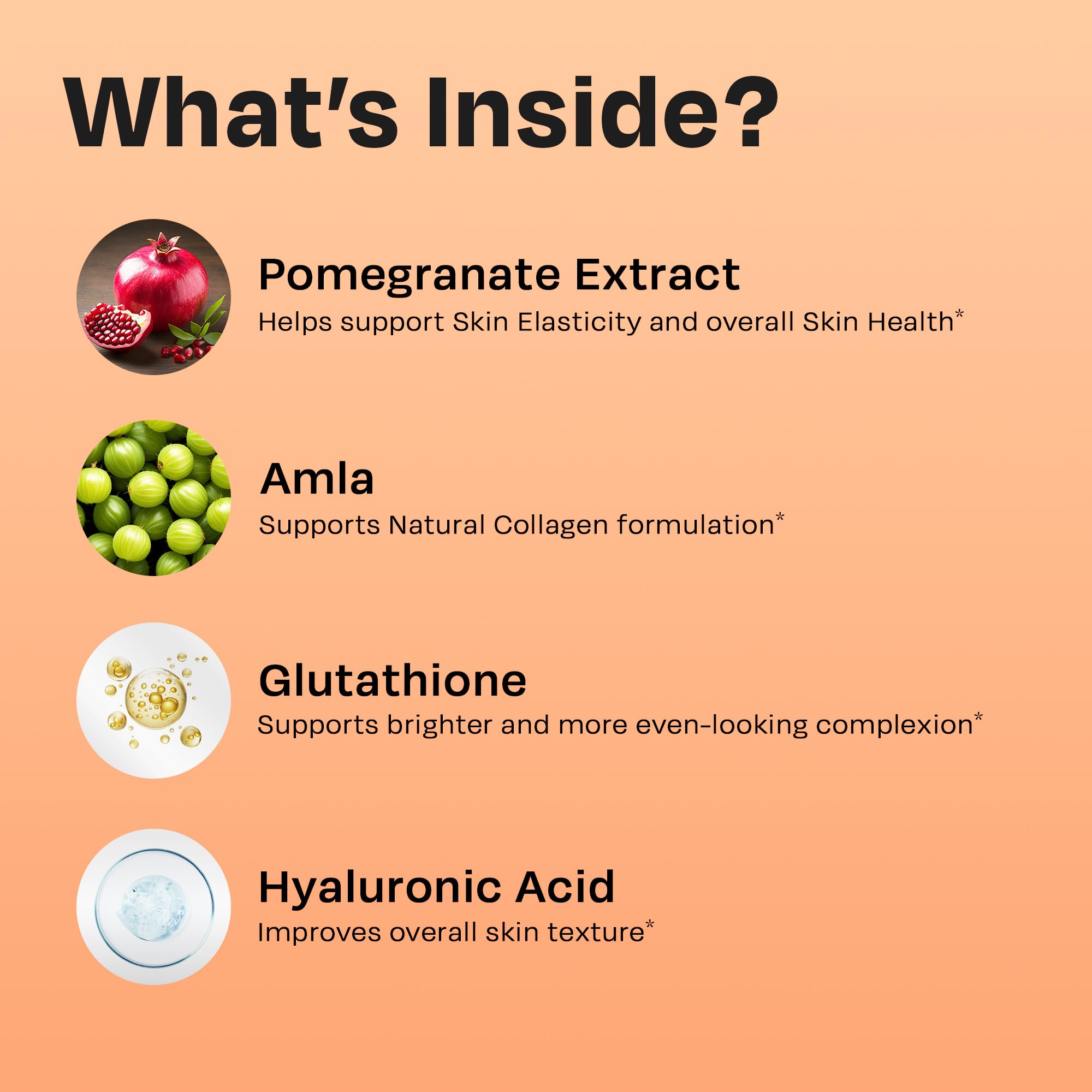 Auric Skin Radiance Glutathione Effervescent 40 Tablets for Skin | With Biotin, Amla, Pomegranate & Grape Seed Extract | Mixed Berries Flavour | Shine 365 — Amazon image 2