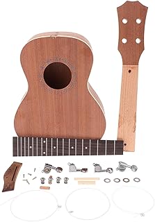DIY Ukulele Kit Handmade Musical Instrument with Complete Assembly Mater...