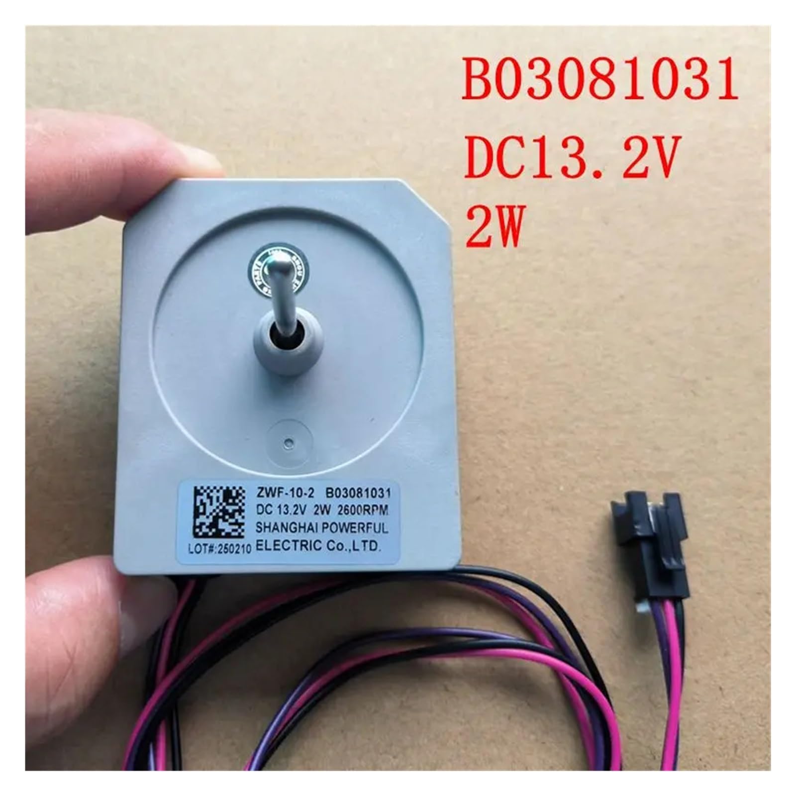 Motor de ventilador de congelador, compatible con Hisense,
