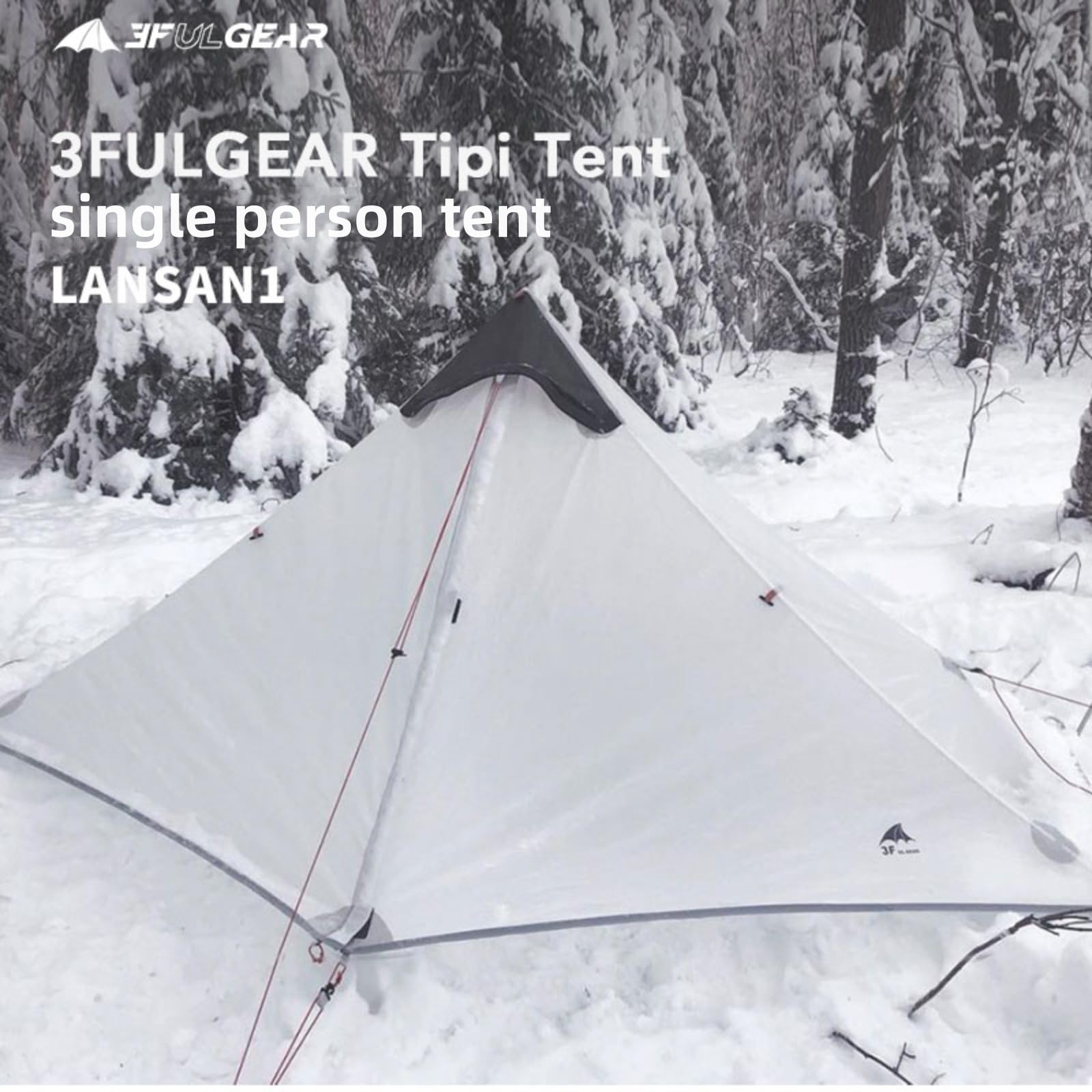 Amazon.com: 3FULGEAR Ultralight Tent for Backpacking, LANSHAN 1