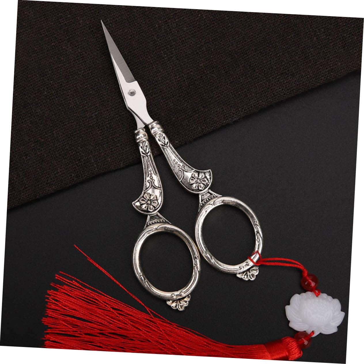 SEWACC 3pièces Ciseaux à Broderie Acier Inoxydable De Style Rétro Outil De Couture Léger Et Portable Pour Travaux Manuels Broderie Et Couture