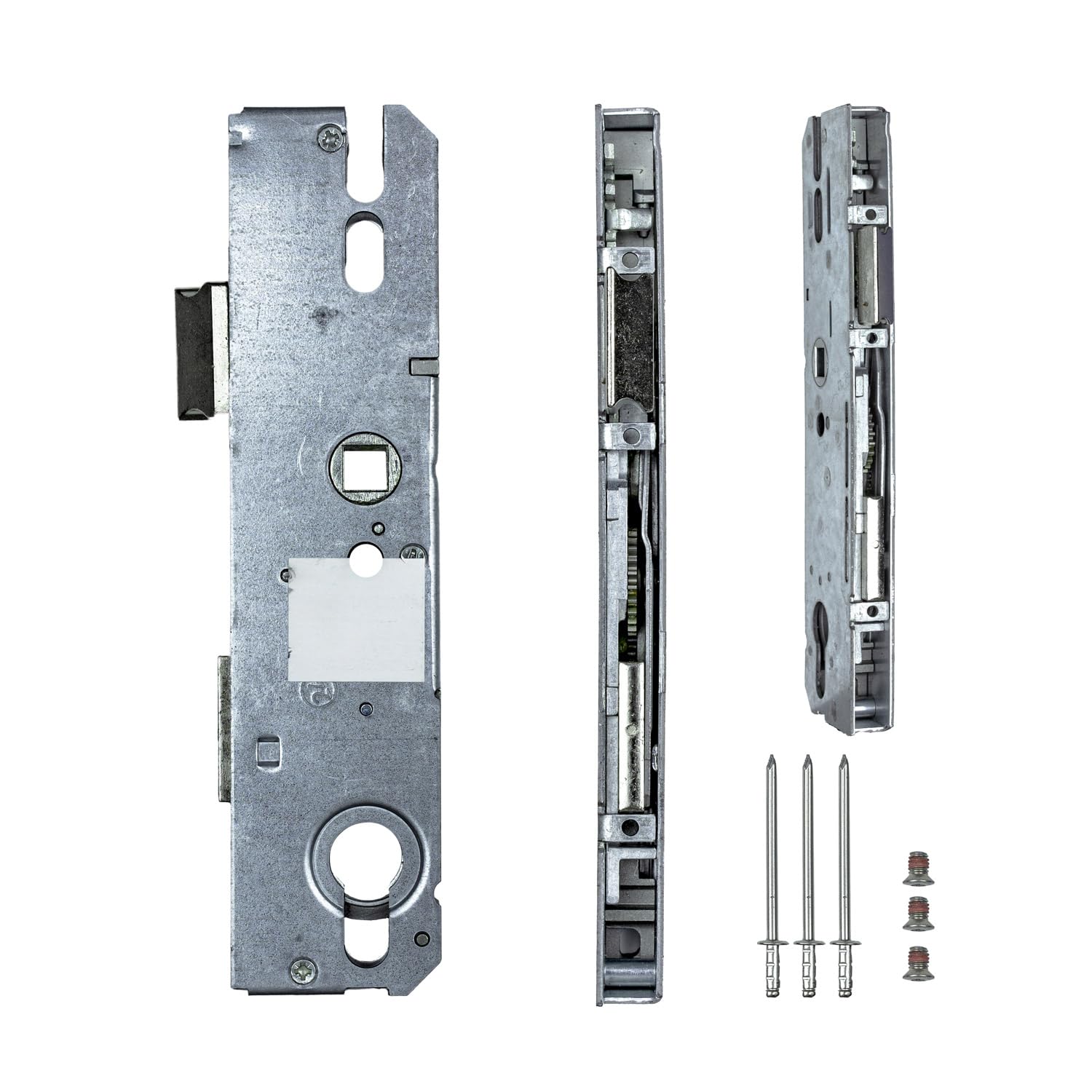 KFV Reparaturschloss 8250 | Einsteckschloss Renovierungsschloss für Mehrfachverriegelungen - Schlosskasten zur Reparatur oder Instandsetzung | Entfernung 92 mm, Dornmaß 35 mm