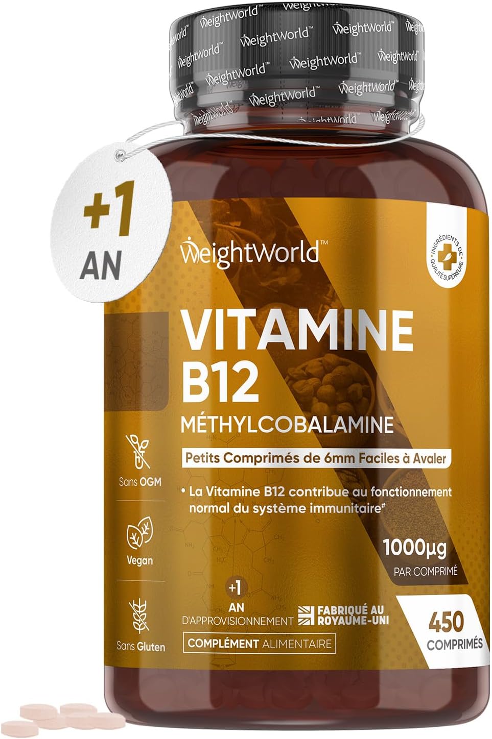 Vitamine B12 vegan énergie et immunité