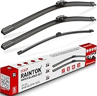 Vista 62 de Juego de limpiaparabrisas de 24" 17" 10" de repuesto para Dodge Caliber 2007 2008 2009 2010 2011 2012, limpiaparabrisas delantero y trasero