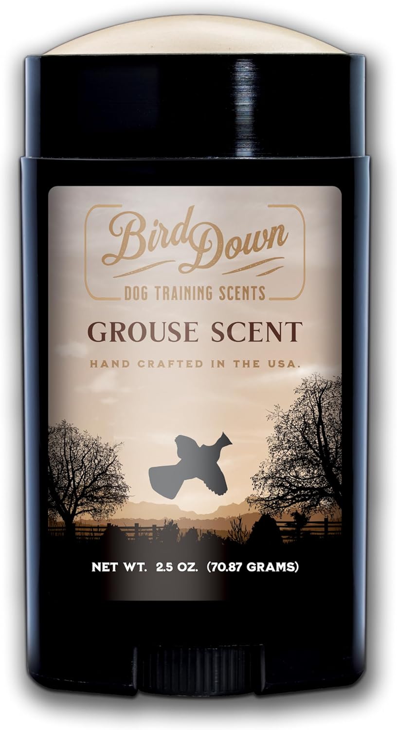 Conquest Scents BirdDown Scent Stick – Dog Training Scent Wax for Pheasant, Duck, Quail & Grouse, 2.5 oz