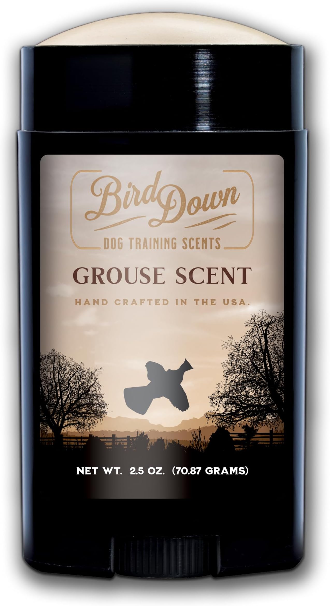 Conquest Scents BirdDown Scent Stick – Dog Training Scent Wax for Pheasant, Duck, Quail & Grouse, 2.5 oz