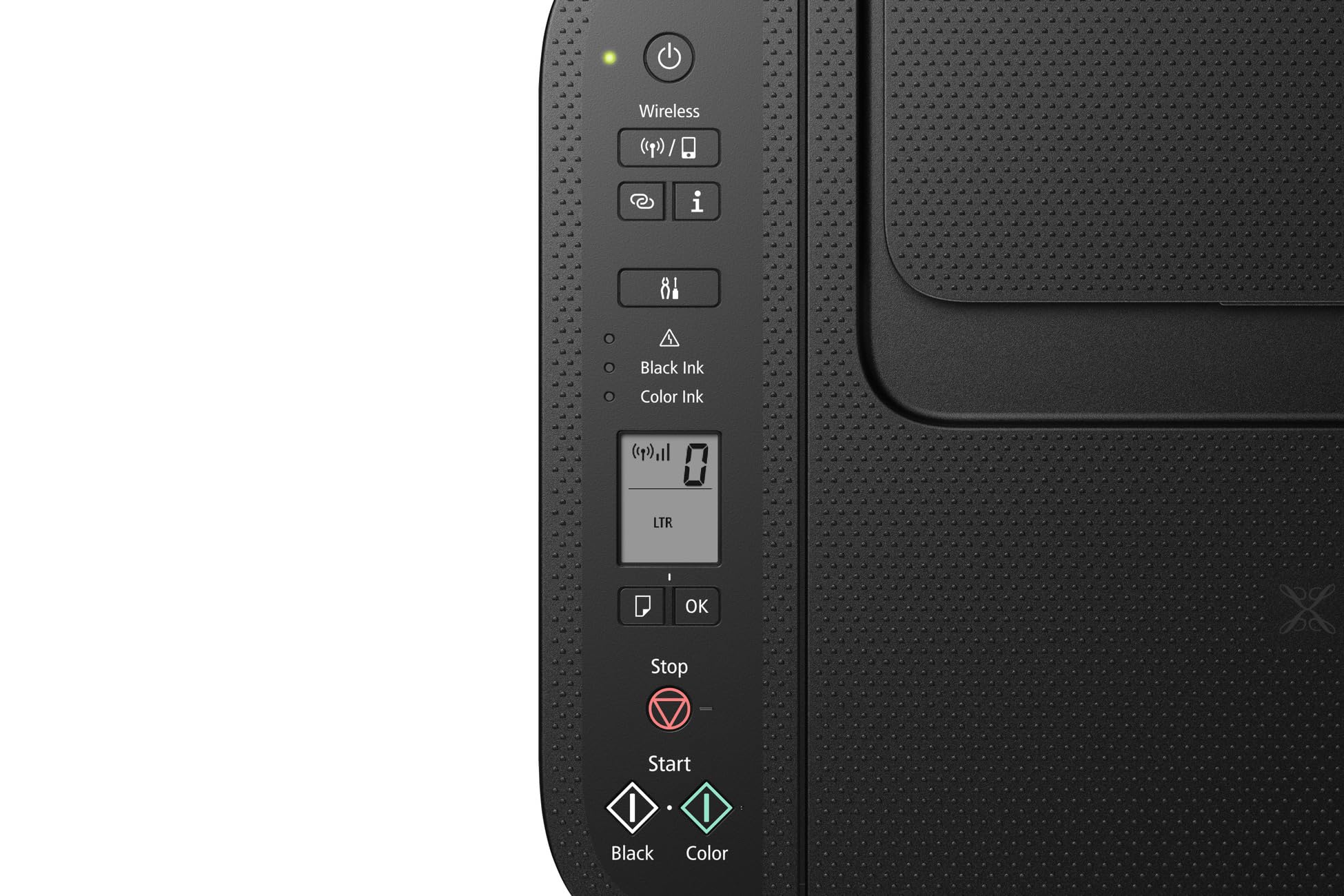 Canon PIXMA TS3750i - Stampante multifunzione a getto d'inchiostro a colori (stampa, scansione, copia, display LCD da 1,5 pollici, WLAN, Print App, 4800 x 1200 Dpi) compatibile PIXMA PRINT PLAN - nero