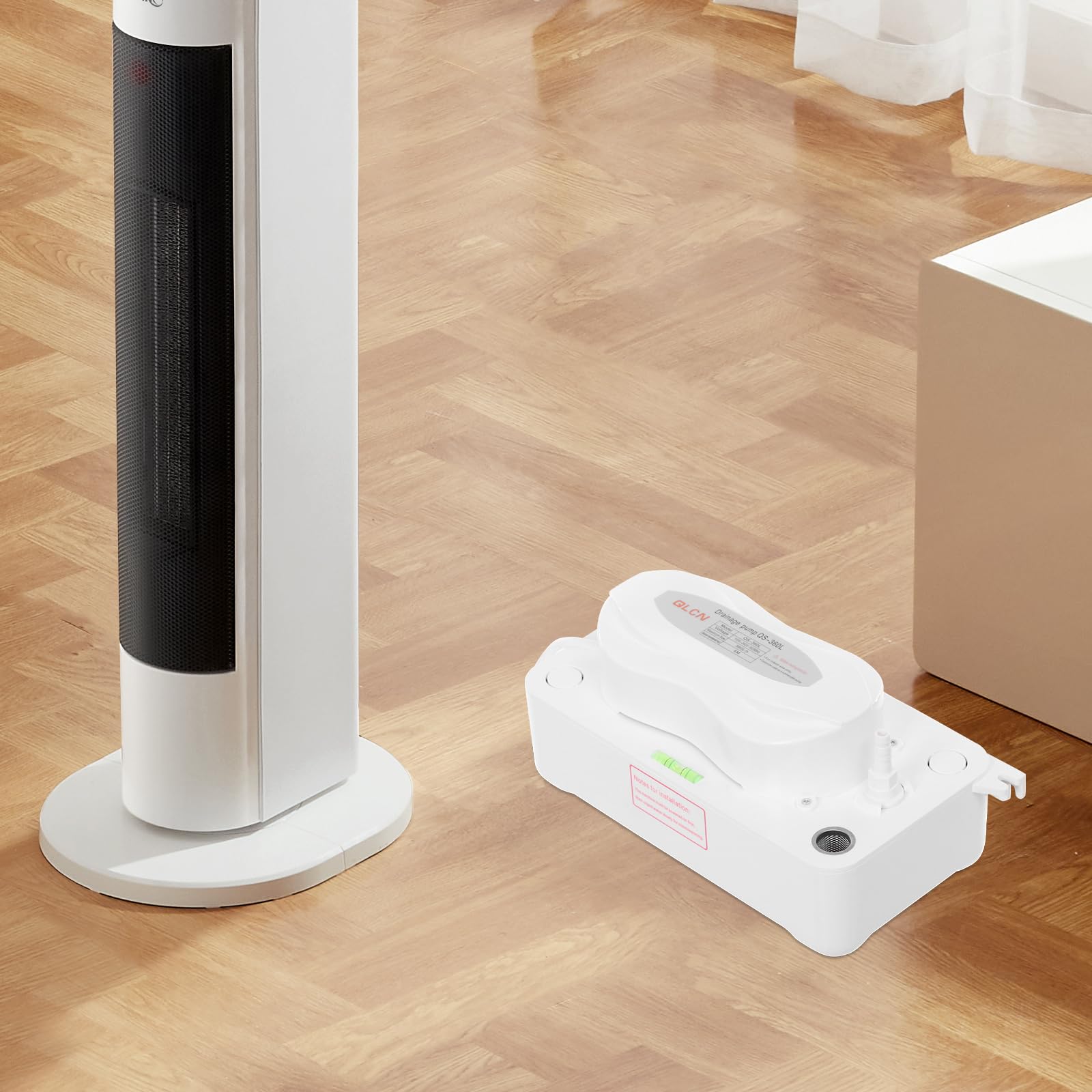 Hochwertige Klimaanlagen Kondensationspumpe, Mit 1800ml Reservoir, 110-240V, 29dB Leise, Kunststoff Weiß, Ideal Für Wohnungen, Büros Und Gewerbliche Nutzung