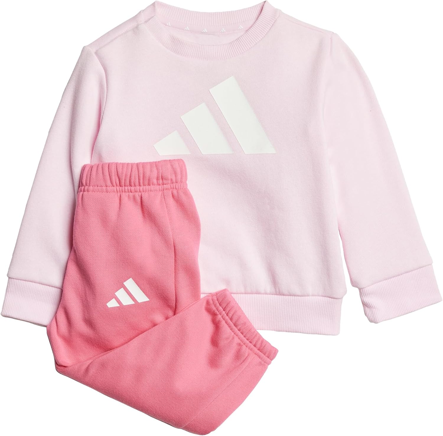 Clear pink / white