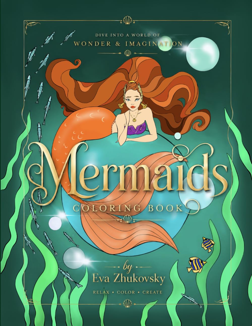 Mermaids Coloring Book
