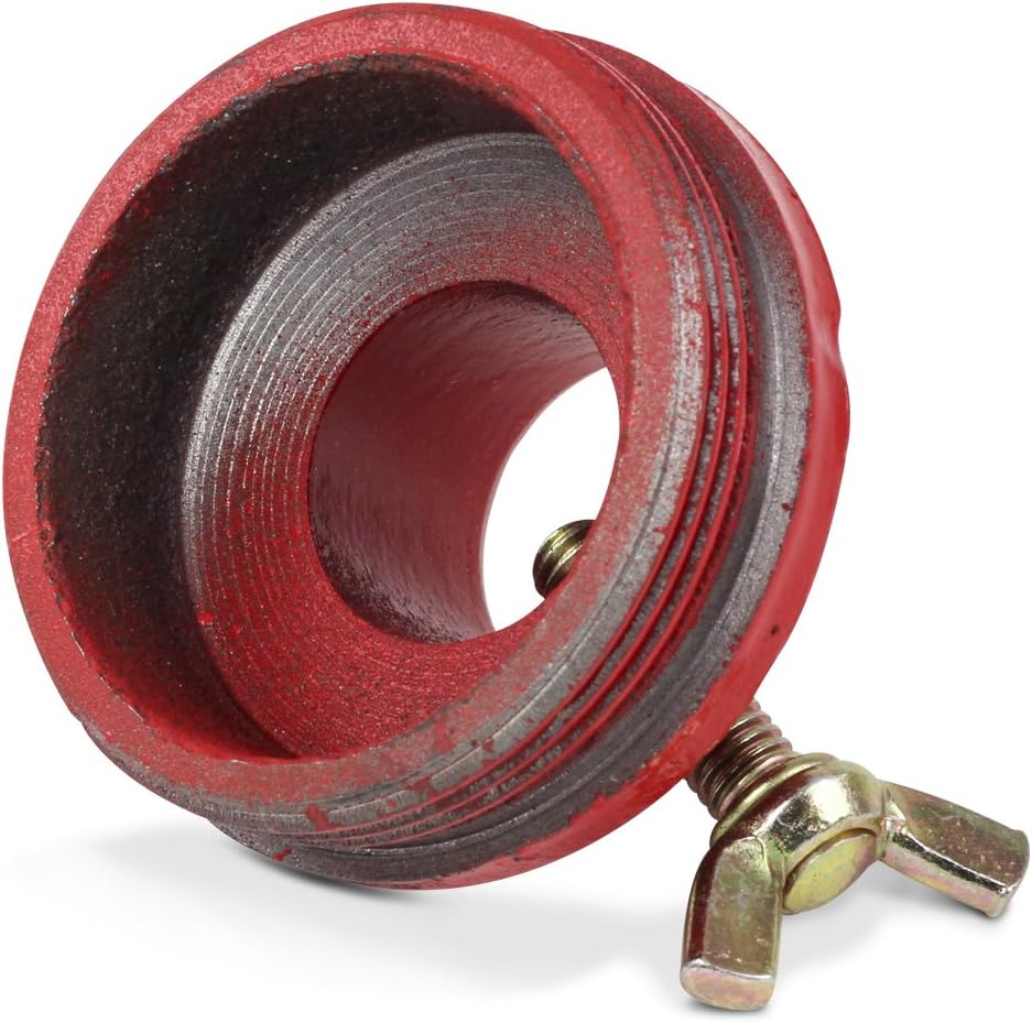 TERA PUMP - Spare 2-inch NPS Steel Bung Adapter for Drum Pumps with 1-inch Diameter Suction Tubes