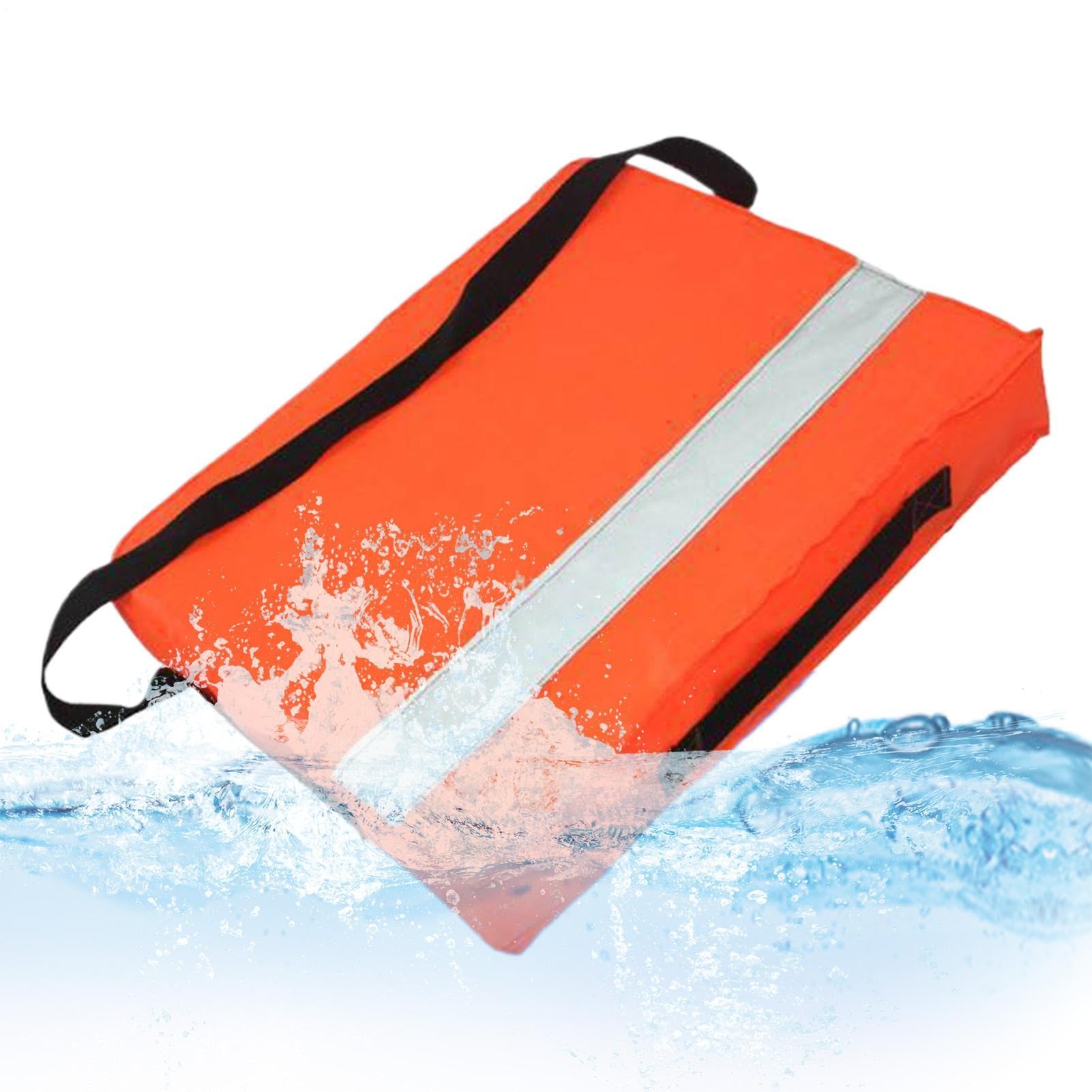 Marine Flotation Device, Safety Life Cushion, 13.78x17.72x2.36 Inches Quick Dry Material and Lightweight Design, High Buoyancy Preserver for Boating Paddle Board Rescue Swimming
