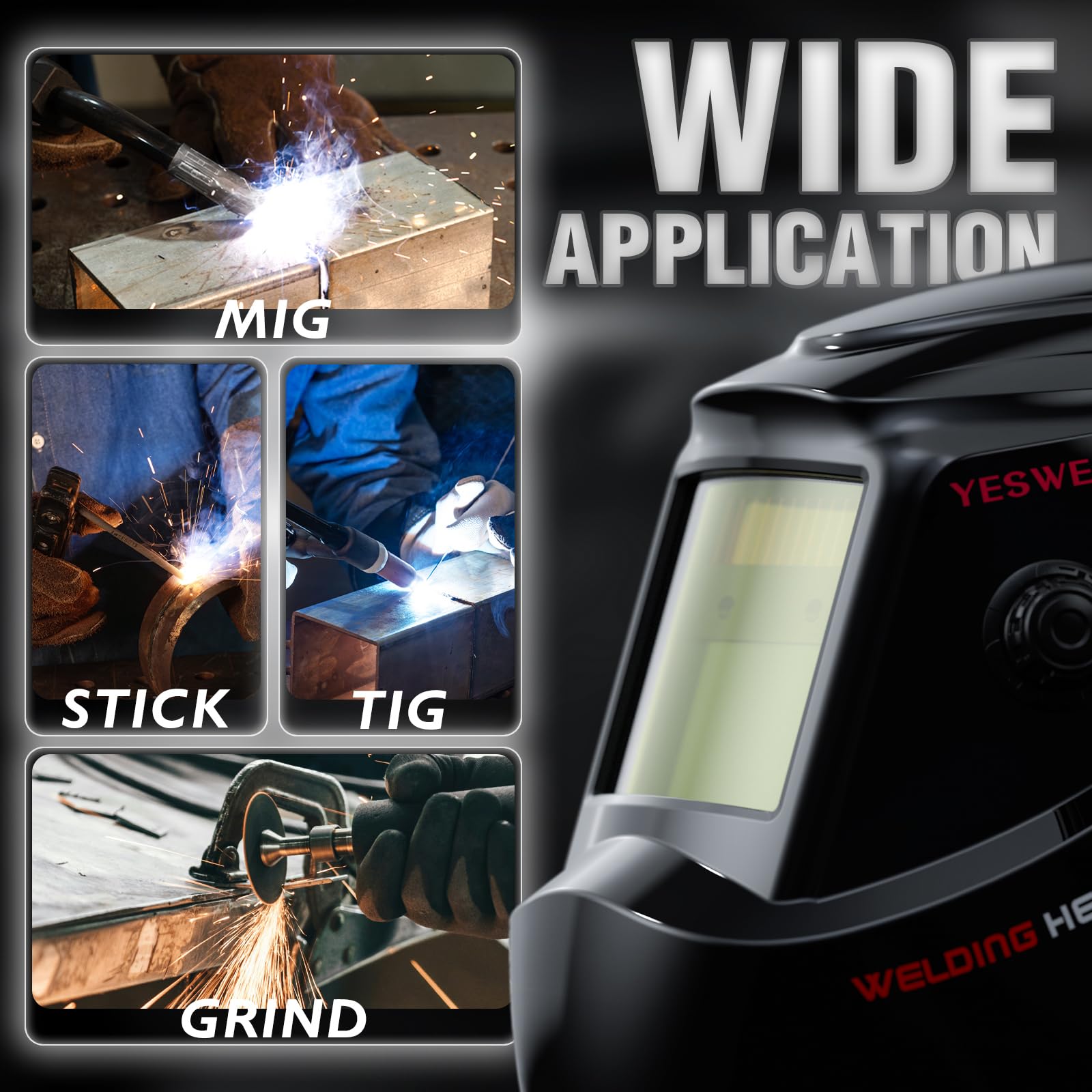 YESWELDER 135A MIG Welder - 3-in-1 Flex -8 YESWELDER 135A MIG Welder - 3-in-1 Flex -8