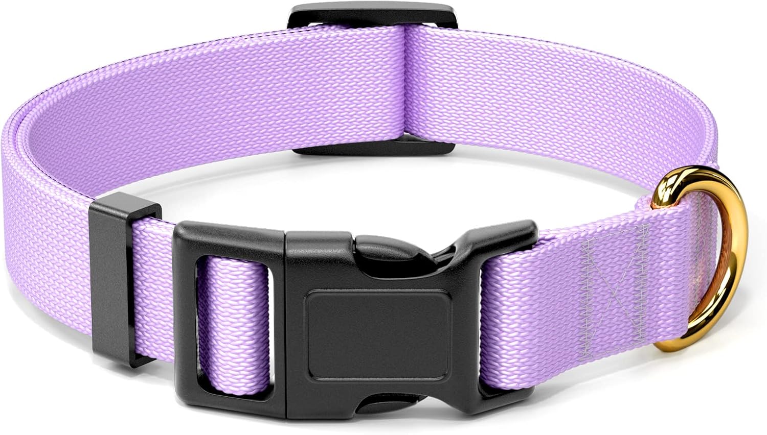 Rnivvi Dog Collar, Adjustable Purple Dog Collar for Small