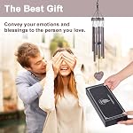Sympathy Wind Chimes 28“,Memorial Gifts for Loss of Loved One Mother Father, Bereavement/Memorial/Sympathy Gift in Memory of a Loved one,Wind Chimes for Outside