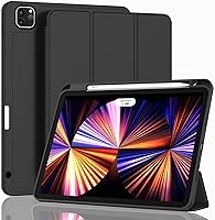 Vista 17 de ZryXal Funda para Nuevo iPad Pro de 11 Pulgadas 2022 (4ª generación)/2021 (3ª generación)/2020 (2ª generación) con Soporte para Lápiz, Funda