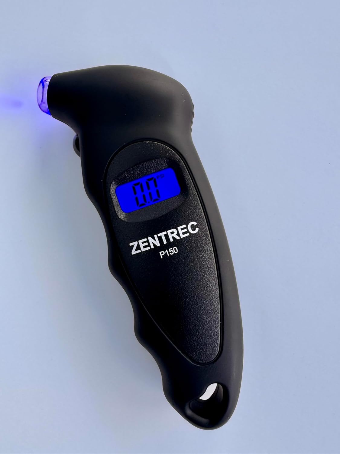 P150 Digital Tire Pressure Gauge – ±1.5 PSI Accuracy, Backlit LCD, Presta & Schrader Compatible for Cars, Trucks, Motorcycles & Bicycles