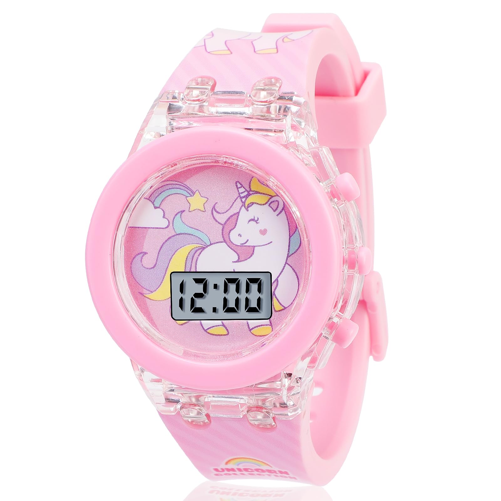 Reloj Digital para Niños Niña, Reloj de Pulsera Niña Multifunción, Relojes Niñas Niños Digital para Niños de 3 a 12 años