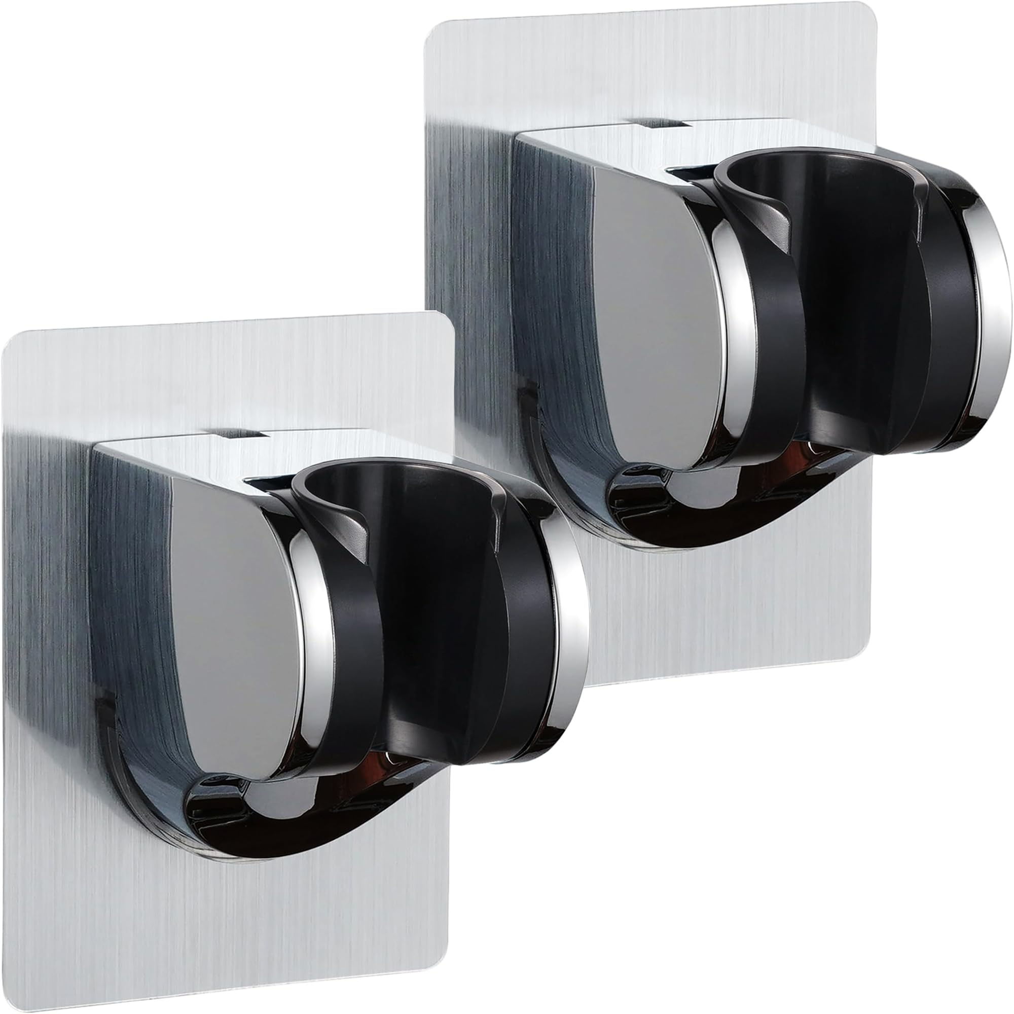 Support de pommeau de douche adhésif pour fixer votre douchette au mur sans percer le carrelage