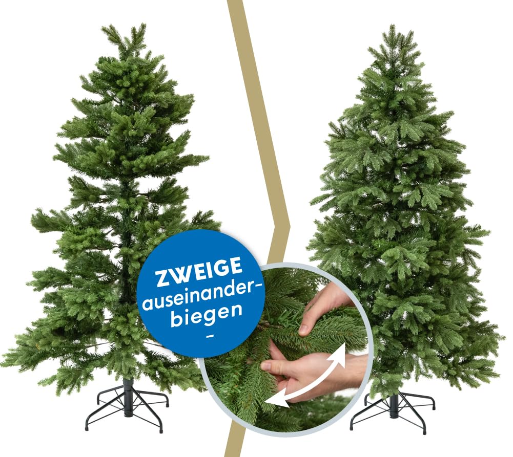 Evergreen Sapin de Noël artificiel en épicéa 210 cm