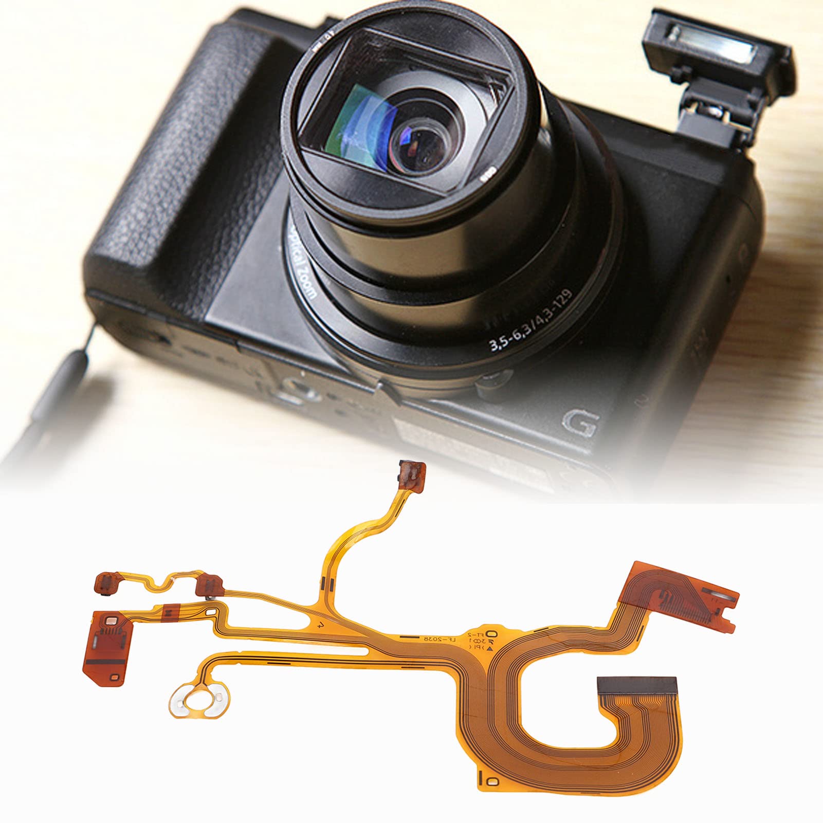 Amazon | DSC HX50 DSC HX60 HV50 HX60 の修理部品、カメラ レンズ