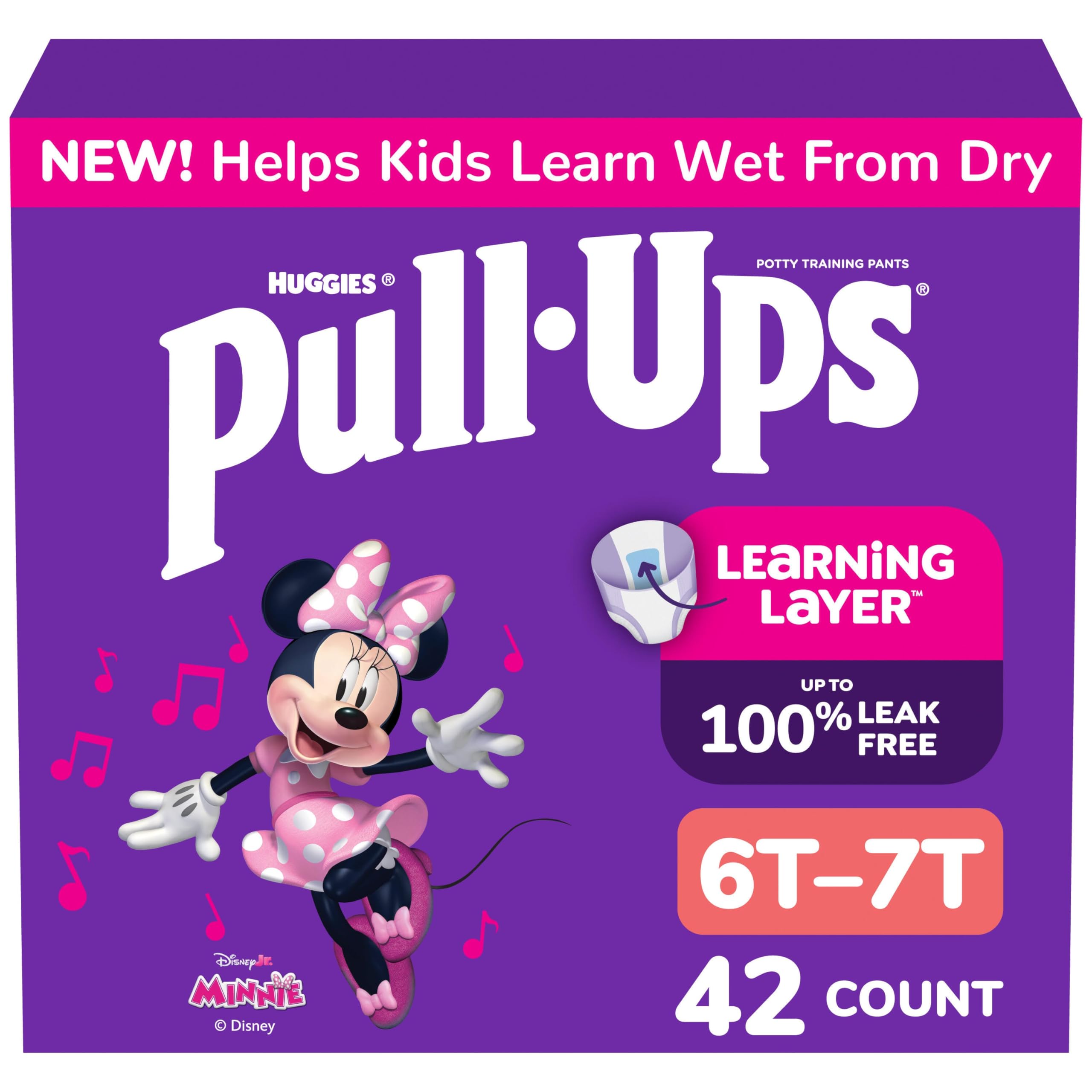 【海外品】Huggies Pull-ups 6T-7T おむつ 21枚入 Amazon.com: Pull-Ups Girls' Potty Training Pants, Size 6T-7T