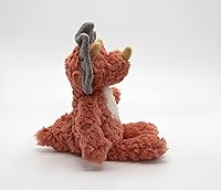 Vista 4 de Mary Meyer Masilla de peluche para cuarto de bebé, juguete suave, 11 pulgadas, dinosaurio coral