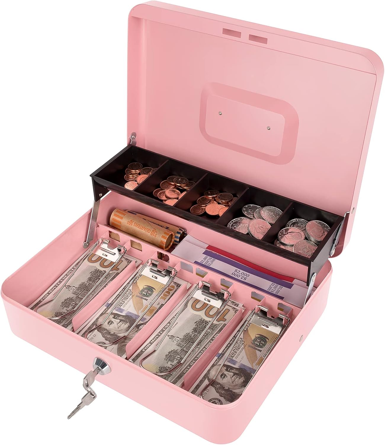 Cash Box with Money Tray
