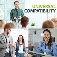 Vista 6 de Porta tarjetas de identificación transparente con cordón, plástico PVC resistente a la intemperie, cierre resellable, soporte vertical para tarjeta