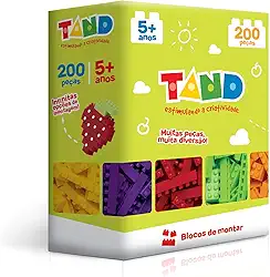 Toyster - Caixa 200 peças - Blocos de Montar - TAND