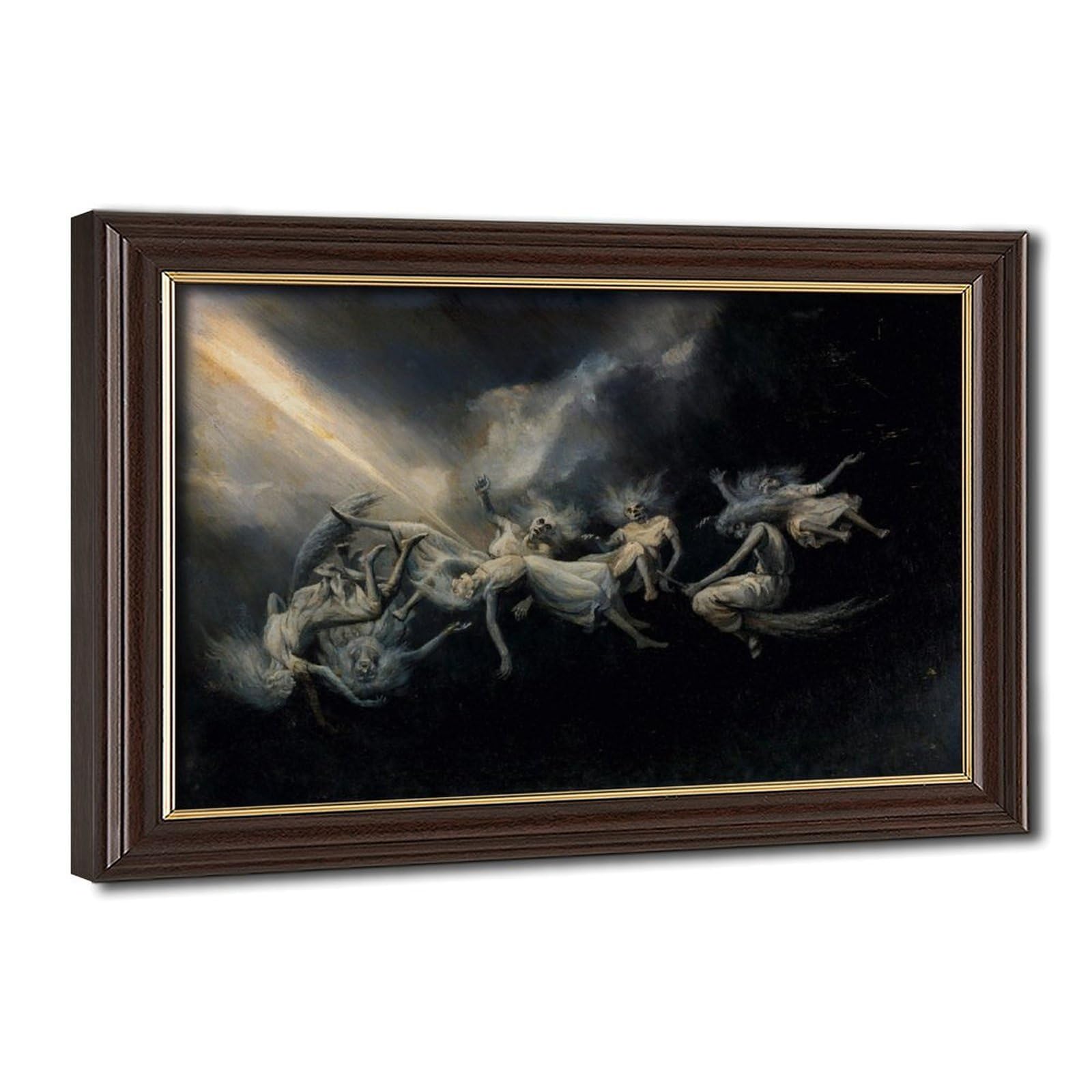 Impression sur toile motif barbe sorcières décoration murale cadre - 8