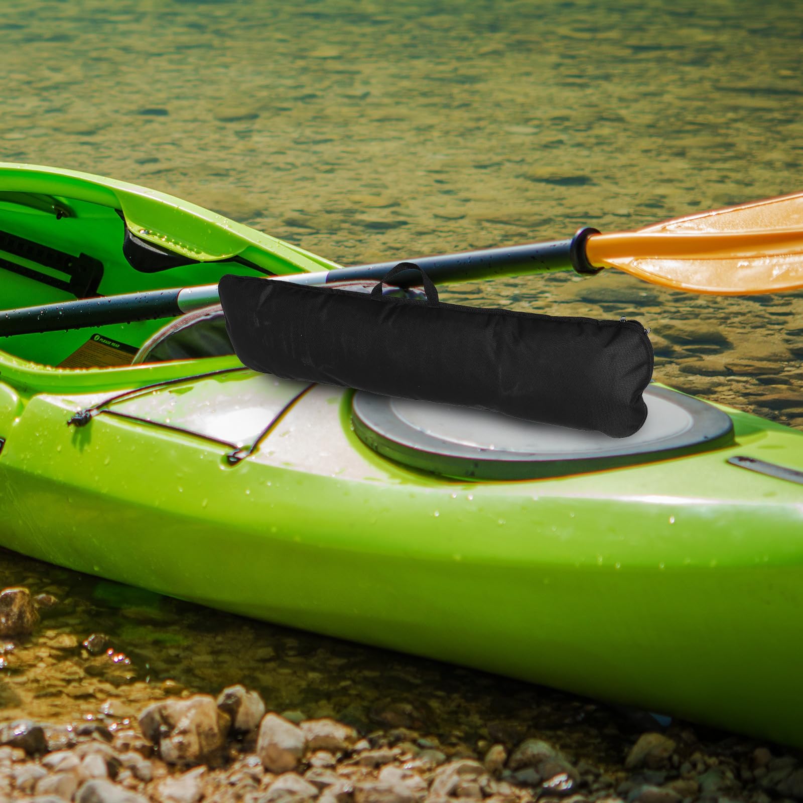Kajak Paddeltasche mit Reißverschluss aus Epe Material Geruchsarm und Belüftet Praktische Aufbewahrungstasche für Sup und Kajak Paddel für Outdoor und Camping