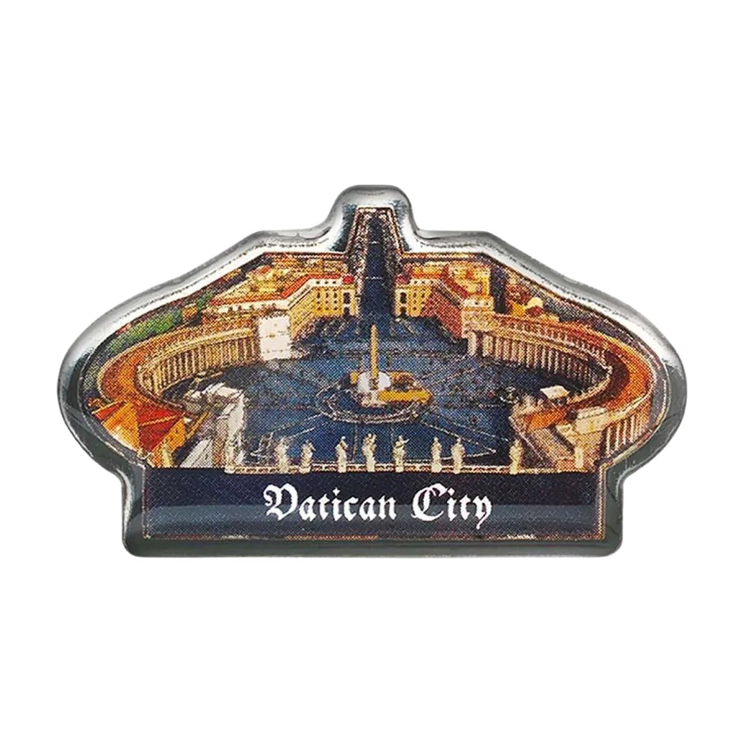 Spartan & the Green Egg Collectible Novelty Pin for Backpack, Scarf - Made From Jeweler Class Metal - and Explorer Pin Series: Vatican City - Rome, Italy (259), 1.25", Jeweler Class Metal, no gemstone