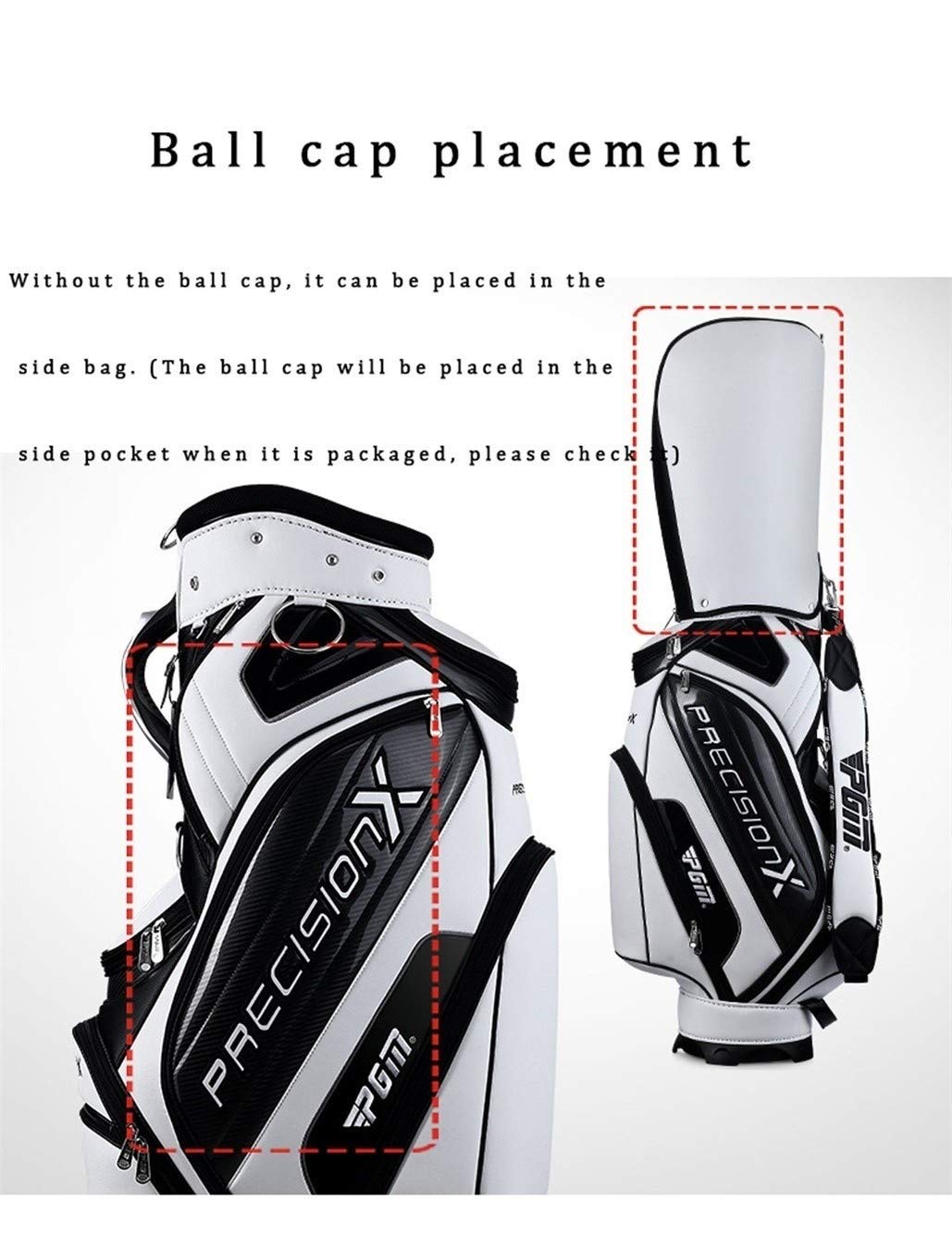 Sacche da golf, Sacca da golf professionale, vintage(B)