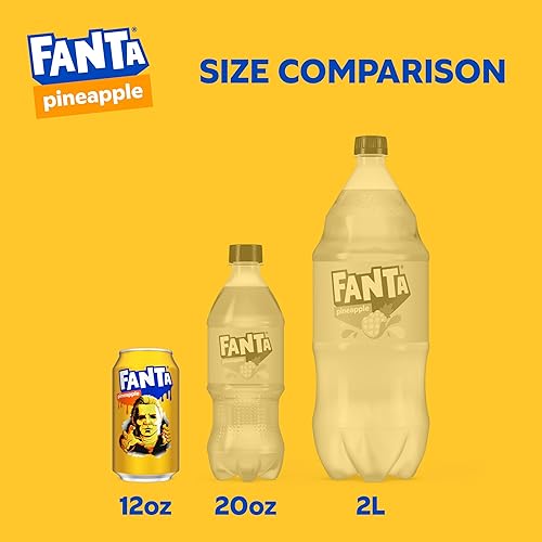 Miniatura 5 de Fanta Piña, latas de 12 onzas líquidas, paquete de 12