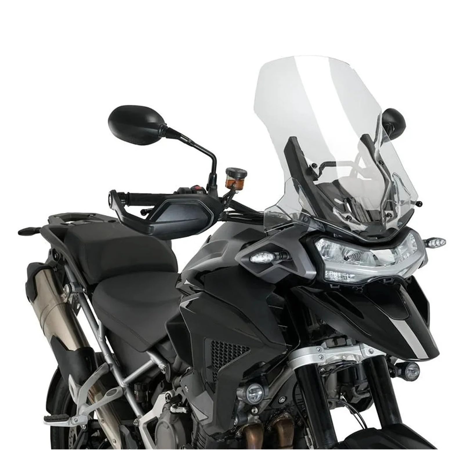 Moto Pare-Brise pour Tiger1200 GT/GT Pro, Déflecteur De Pare-Brise Moto Bulle/Saute Vent Compatible avec