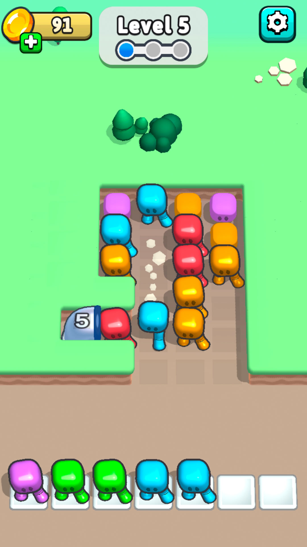Block Jam! Color Sort Master 3 Block Colors Match Crowd Match Tripple ...