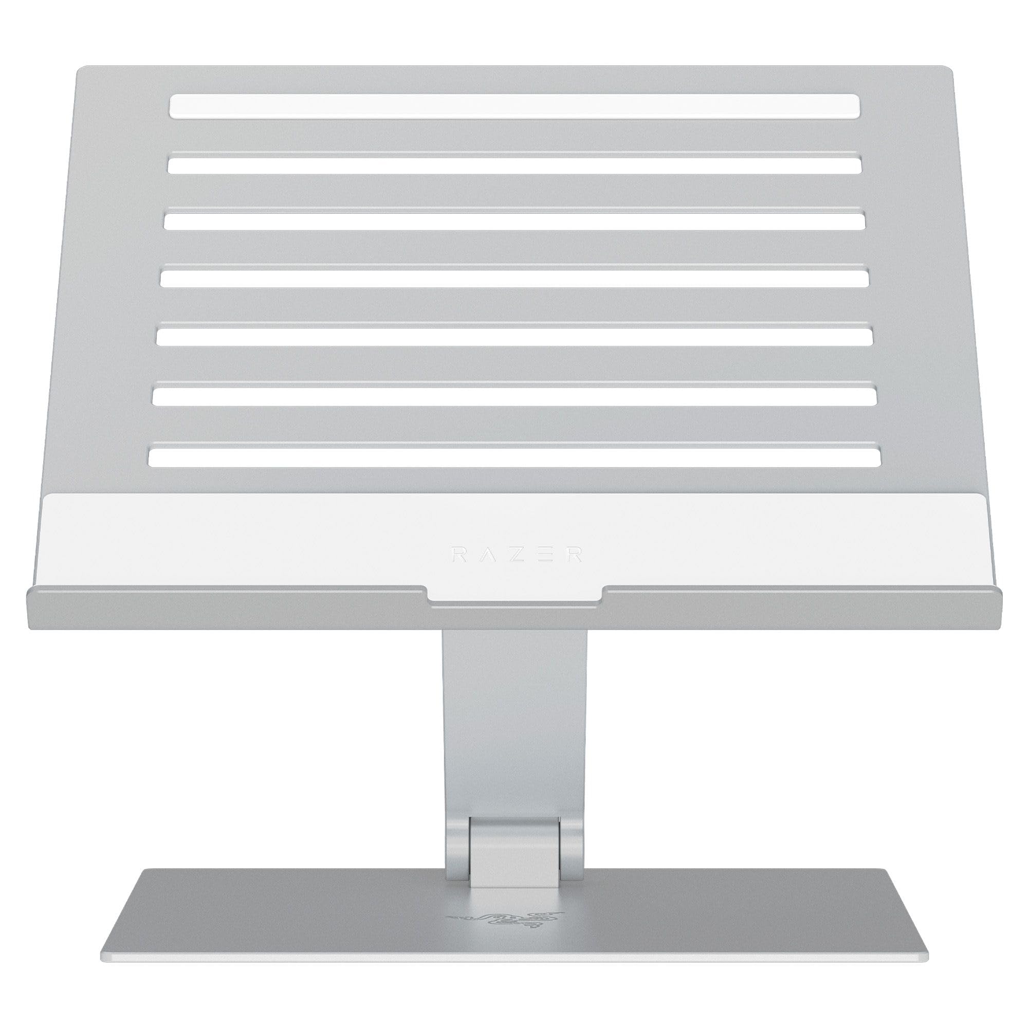 Razer Adjustable Laptop Stand - Ergonomischer höhenverstellbarer Laptop-Ständer für Laptops bis zu 18“ Zoll (höhen- und neigungsverstellbar, Robustes Aluminium, belüftetes Design) Mercury