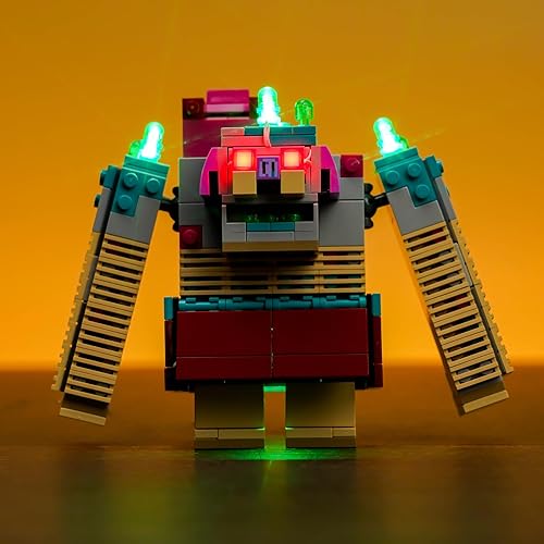 VONADO Kit de luces LED para Lego Minecraft The Devourer Showdown 21257 (solo luces, sin modelos) Juego de iluminación creativa Accesorios