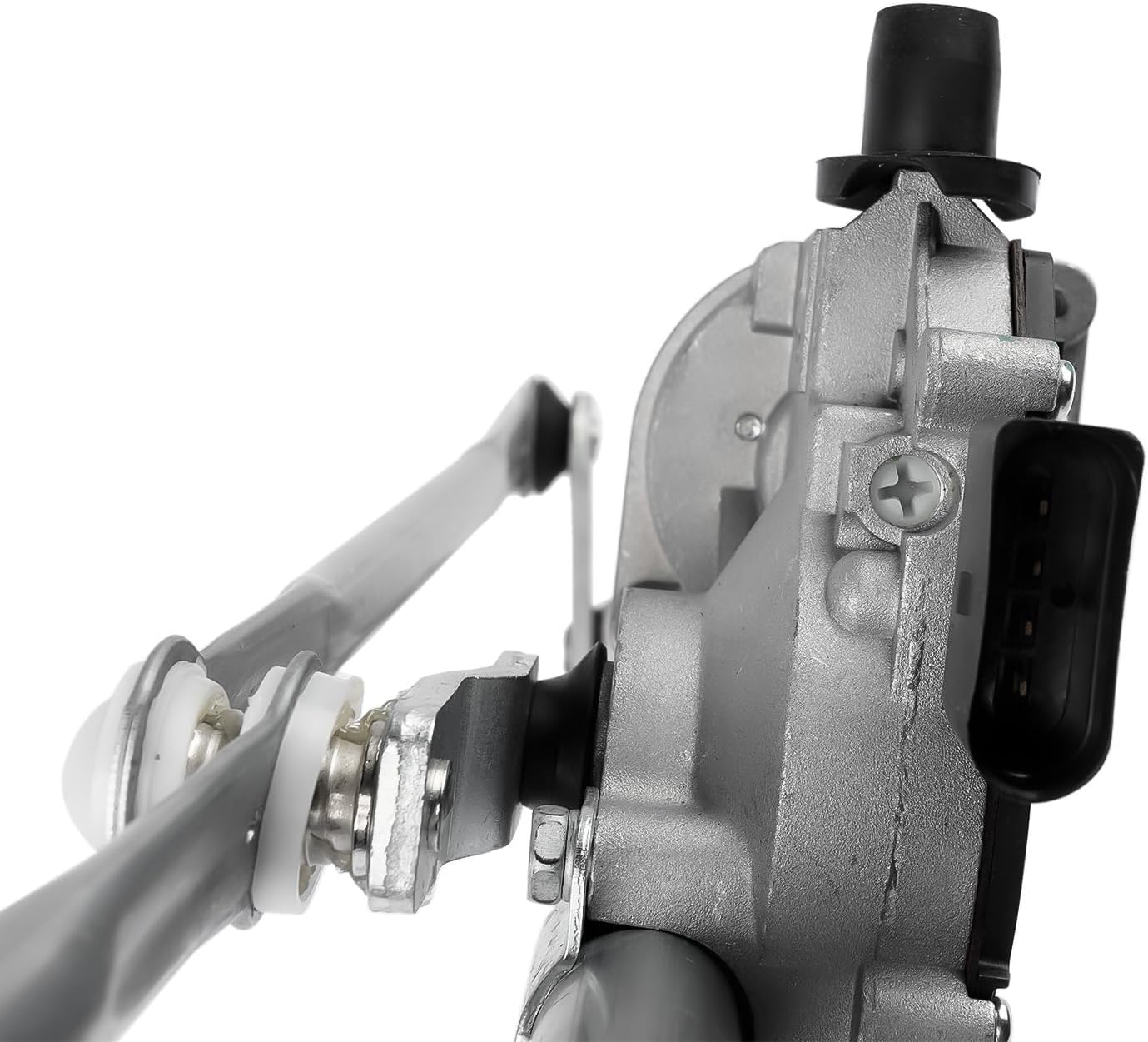 GELUOXI Front Windshield Wiper Motor & Linkage Assembly Replacement for Buick Enclave Chevy Traverse GMC Acadia 2011-2017 3.6L 22820107 22820106
