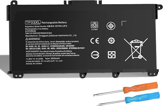 TF03XL Battery Replacement for HP Pavilion X360 920070-855 14M-CD0001DX 14M-CD0003DX 15-CC 15-CD 14-BF 15-CC0XX 15-CC1XX 15-CD0XX 15-CC123CL 15-CC561ST 15-CC154CL 15-CD075NR 17-AR050WM