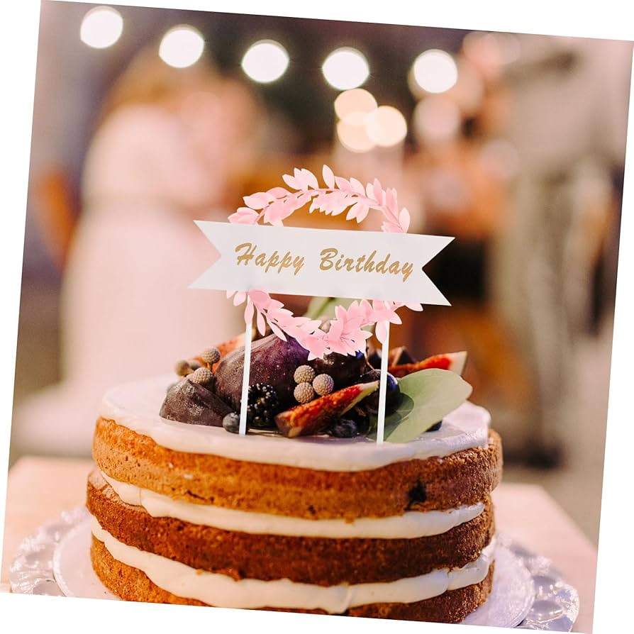 未使用　イエロー　ケーキ 飾り ガーランド 誕生日 HAPPY BIRTHDAY 未使用 イエロー ケーキ 飾り ガーランド 誕生日 HAPPY BIRTHDAY