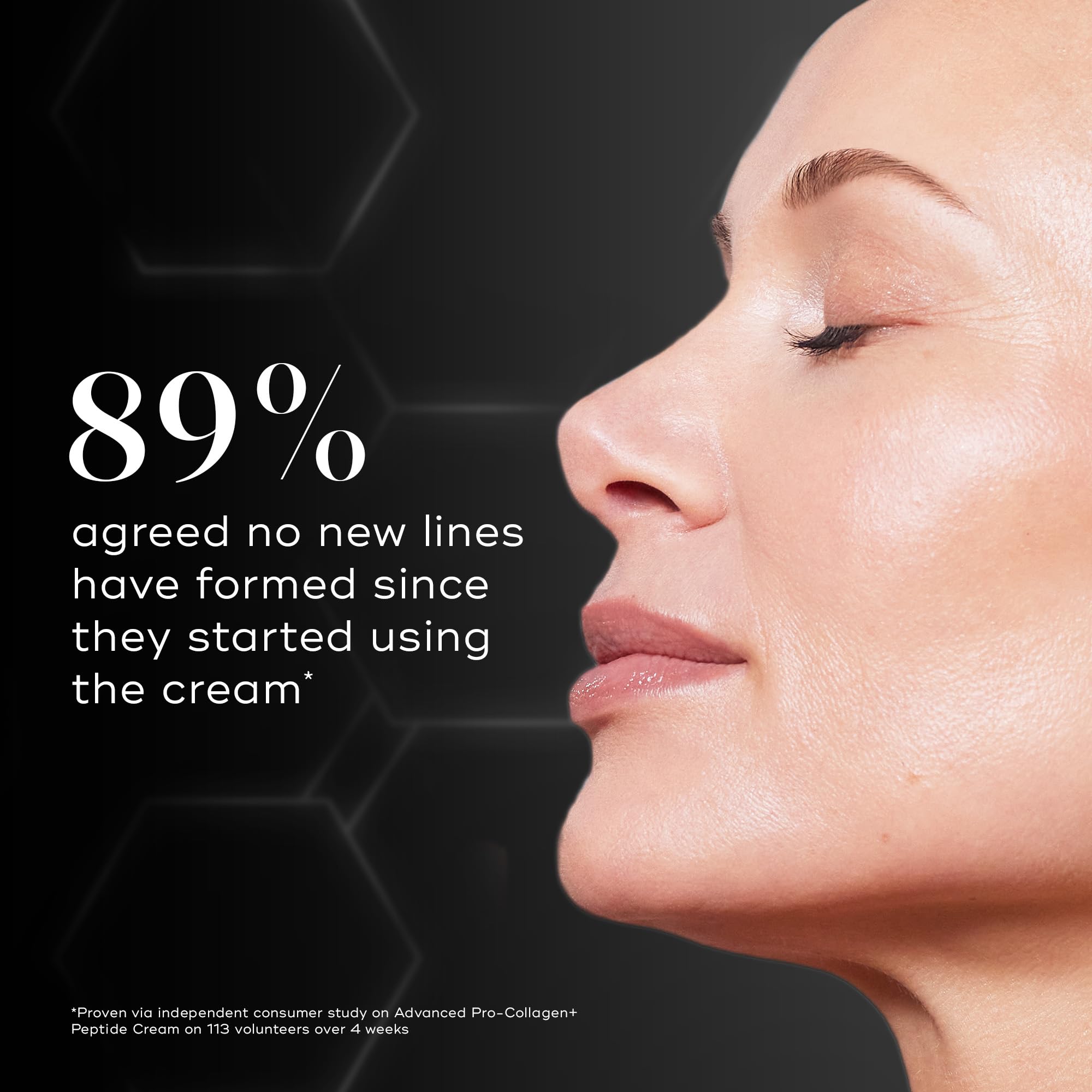 Medik8 Advanced Pro-Collagen+ Peptide Cream – Verjüngende Anti-Falten-Feuchtigkeitscreme mit Growth Factor MiniProtein & NAD+ Langlebigkeits-Booster - 50ml | Verjüngende Anti-Falten-Feuchtigkeitspflege mit Wachstumsfaktor MiniProtein & NAD+ Longevity Boos