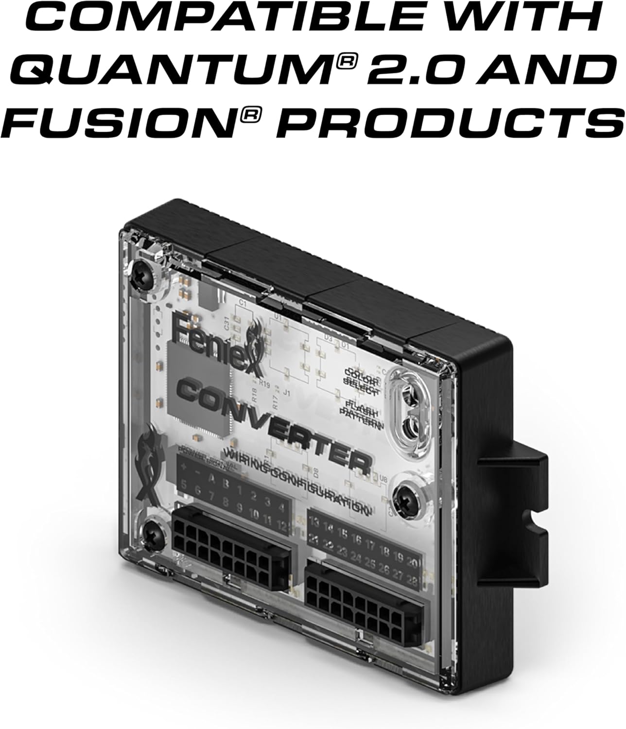 Feniex 28 Mode Converter | Compatible with Quantum 2.0 and Fusion Products | Emergency Warning Lights