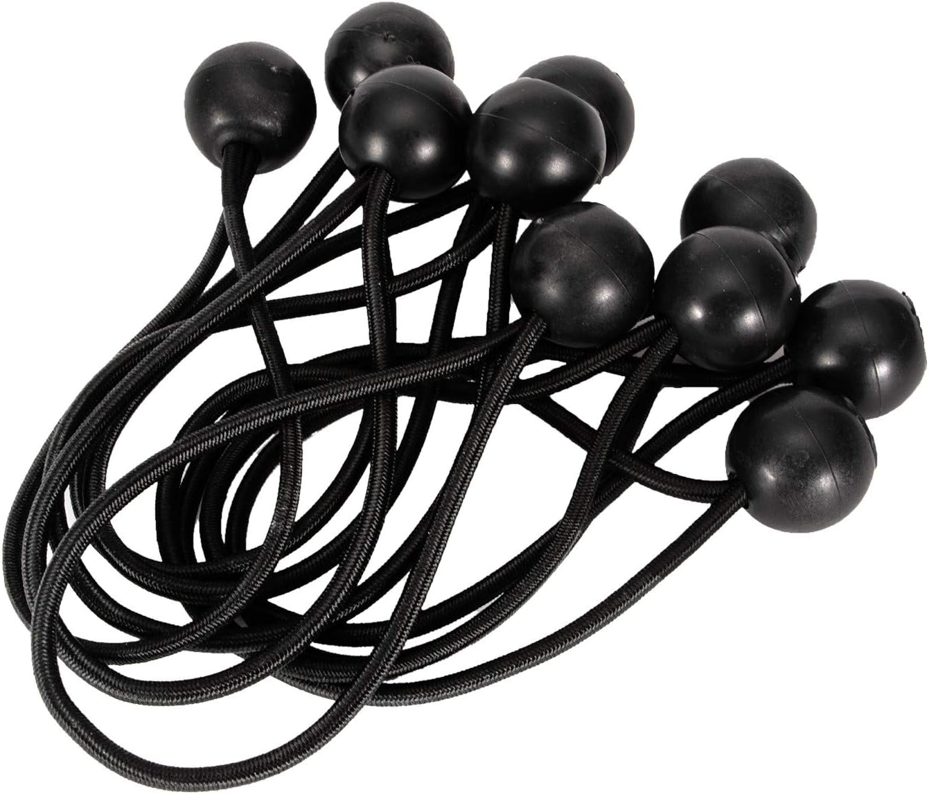 Carpa Correas Elásticas Toldo Bungee Accesorios Alambre Alambre Camping Senderismo Camping y Senderismo Precio Garrafa 5 litros Agua (Black, One Size)